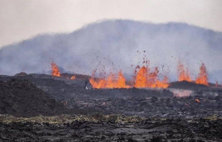 Gunung Berapi Islandia Meletus untuk ke-12 Kalinya pada 4 Tahun