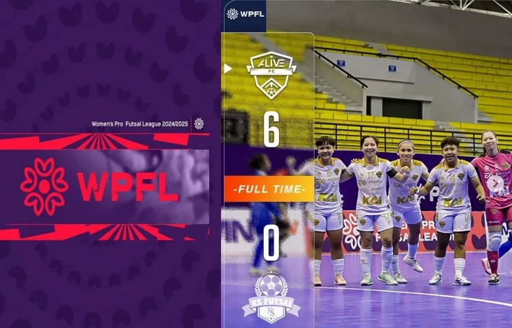 Hasil Kompetisi Futsal Profesional Putri 2025: Alive FC Bantai Karmila Sari Futsal 6-0