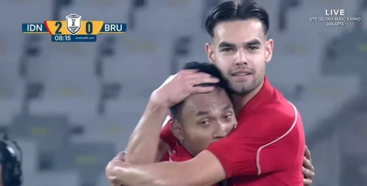 Jens Raven Cetak Quatrick pada Babak Pertama! Indonesia Gasak Brunei 4-0