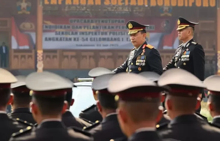 Pesan Jenderal Sigit ke Perwira Baru Polri: Jadi Contoh bagi Anak Buah