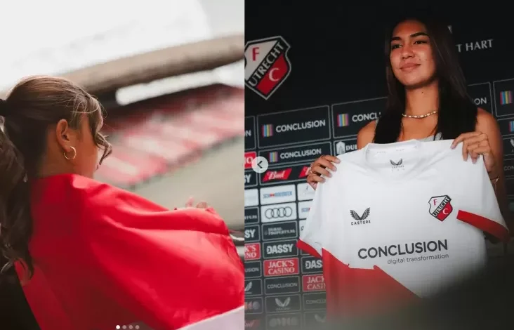 Claudia Scheunemann, Pemain Wanita Indonesia Pertama Main dalam di Eropa
