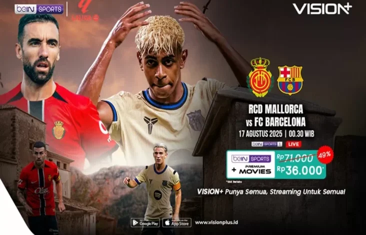 Debut Panas Musim Baru! Barcelona Siap Jegal Mallorca di dalam area Pekan Awal LaLiga 2025/26