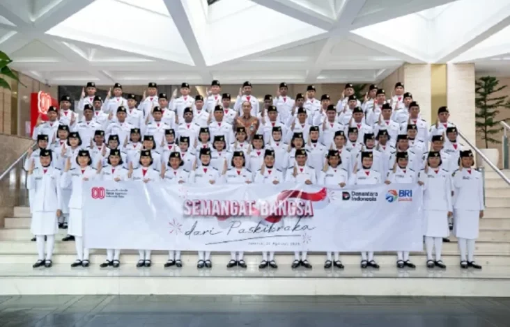 Dukung Generasi Muda Berprestasi, BRI Peduli Apresiasi Anggota Paskibraka Nasional