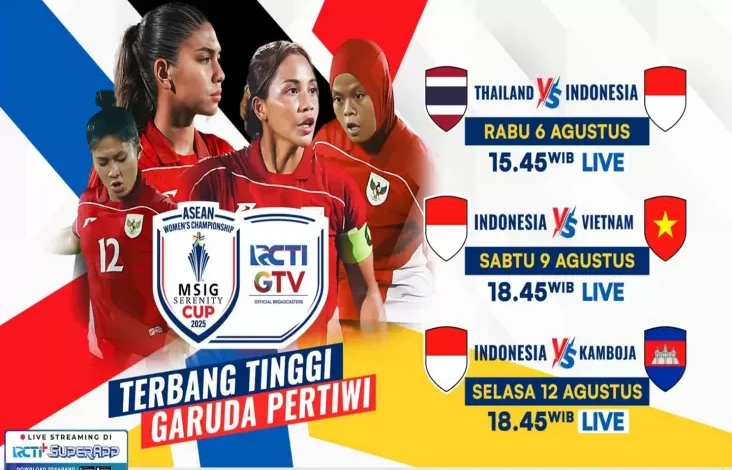 Garuda Pertiwi Siap Buktikan Mutu pada ASEAN Womens Championship MSIG Serenity Cup 2025