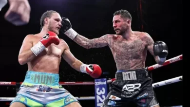 Jack Rafferty vs Mark Chamberlain Duel Berdarah Berakhir Draw