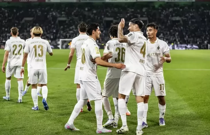 Kevin Diks Persembahkan Kado Gol di Pesta Ultah Ke-125 Borussia Monchengladbach