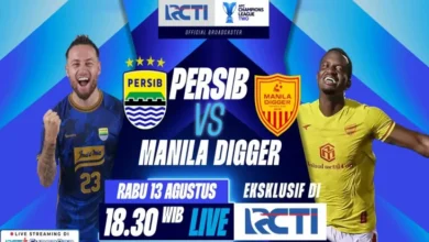 Kualifikasi AFC Champions League Two 2025/2026, Persib vs Manila Digger Live dalam pada RCTI