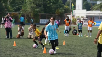 Mana Iwabuchi, Eks Pemain Timnas Jepang, Beri Latihan Sepak Bola Putri pada Ibukota Indonesia