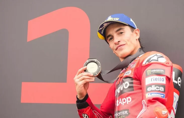 Marc Marquez Raja Sprint MotoGP yang tersebut digunakan Membumi