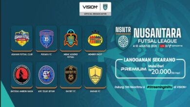 Nusantara Futsal League 2025 Hadir di dalam tempat VISION, Streaming Persaingan Ketat Antar Klub Futsal Terbaik!