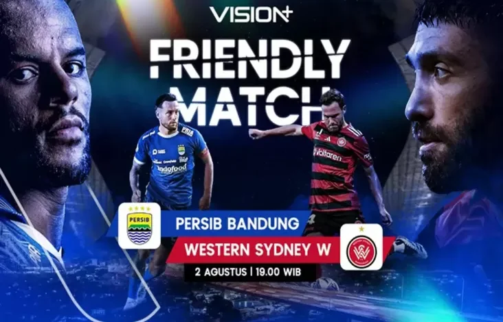 Persib Panas Jelang Musim Baru! Streaming Persib vs Western Sydney Wanderers Eksklusif dalam area VISION+