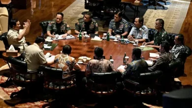 Prabowo Kumpulkan Panglima hingga Kepala Staf TNI Bahas Situasi Ketenteraman Terkini