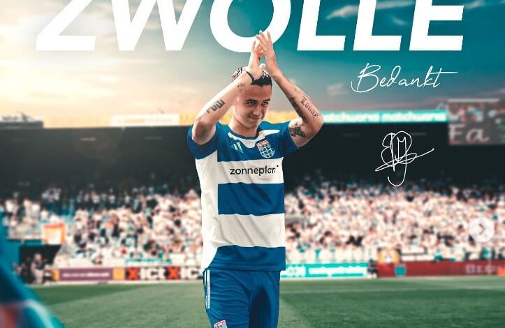 Eliano Reiijnders Sampaikan Salam Perpisahan untuk PEC Zwolle, Buka Lembaran Baru di tempat area Persib