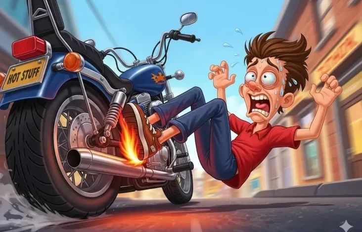 Inilah 3 Jalan meninggalkan yang digunakan Ampuh Ketika Terkena Knalpot Motor