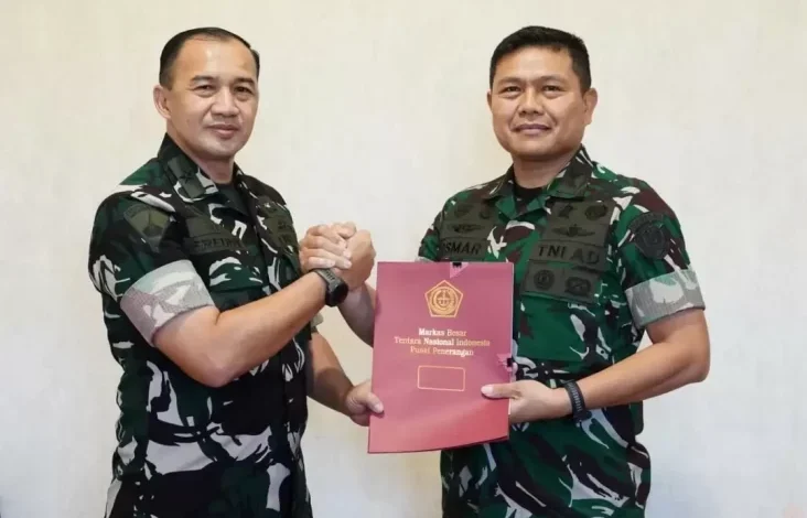 Kolonel Arh Osmar Silalahi Resmi Jabat Wakapuspen TNI