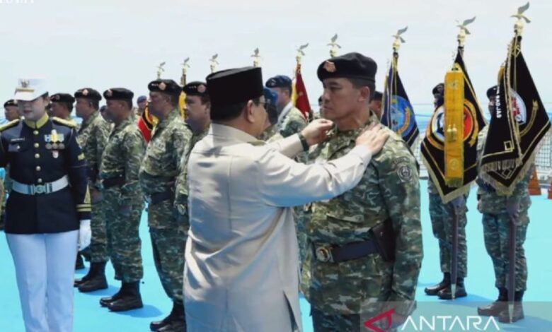 Daftar 11 purnawirawan TNI yang digunakan dapat pangkat kehormatan Prabowo