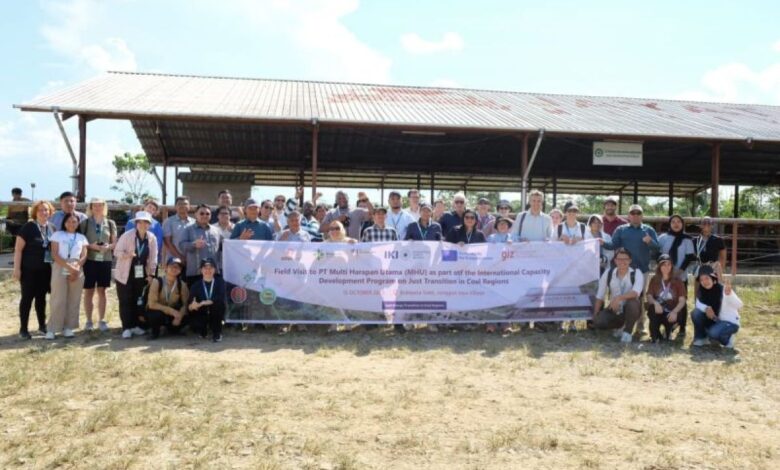 PT MHU sambut delegasi IKI-JET tinjau area pascatambang
