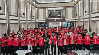 Sumbar berangkatkan 124 atlet  ke PON Bela Diri 2025