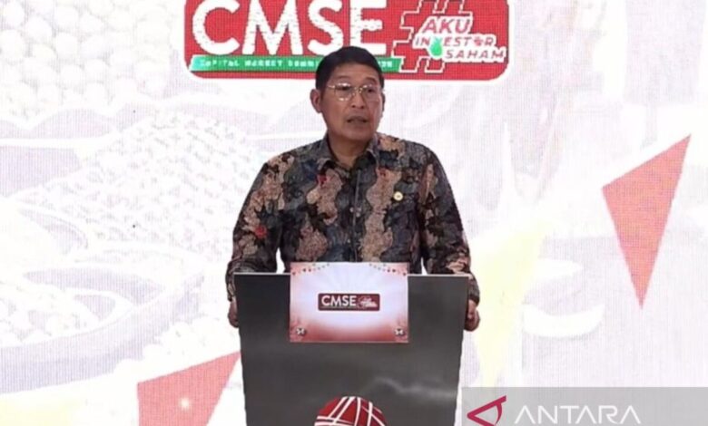 OJK sebut kapitalisasi bursa saham 68,78 persen Barang Domestik Bruto per 16 Oktober