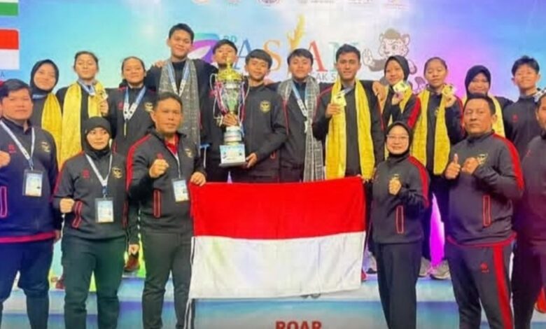 Timnas pencak silat kategori divisi junior borong delapan emas ke Kejuaraan Asia
