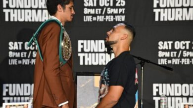 Juara WBC Fundora cedera ketika latihan, laga lawan Thurman ditunda