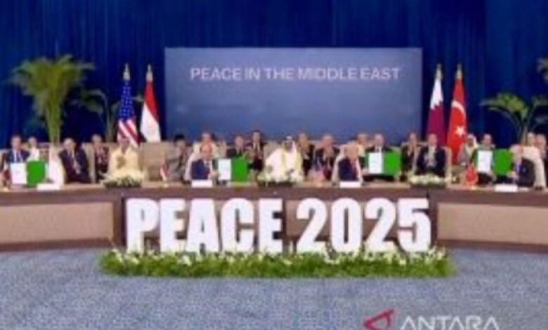 Donald Trump sebut Prabowo “sosok luar biasa” pada KTT Damai Kawasan Kawasan Gaza