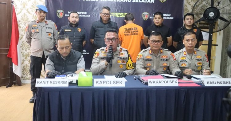 Kurang dari Lima Jam, Unit Reskrim Polsek Serpong Amankan Pelaku Penganiayaan