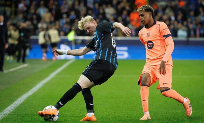 Barcelona nyaris terjungkal pada drama enam gol di dalam di lumbung Brugge