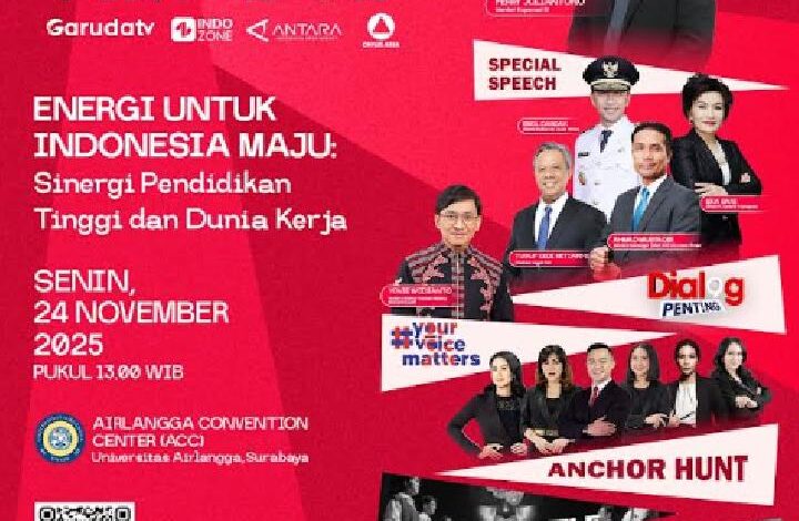 Pergerakan Nusantara Punya Kamu Digelar pada pada Unair Surabaya