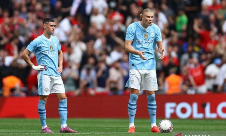 Klasemen Turnamen Inggris: Arsenal teratas, dihadiri oleh Manchester City