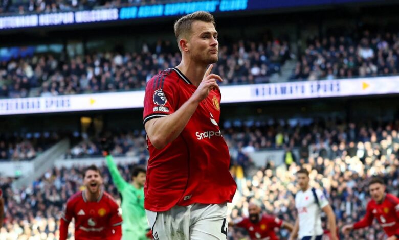 MU ambil satu poin dari lumbung Tottenham setelahnya bermain imbang 2-2