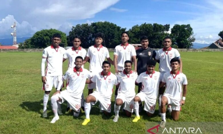 Malut United U-20 pesta gol 4-0 berperang melawan PSM Makassar