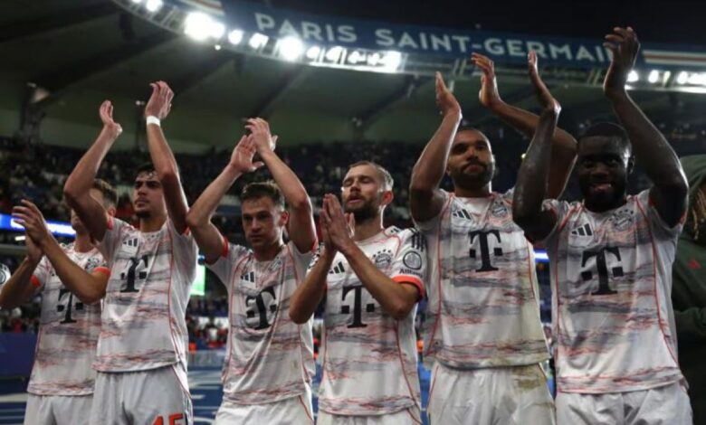 Klasemen Turnamen Champions: Bayern juga Arsenal ke dua teratas