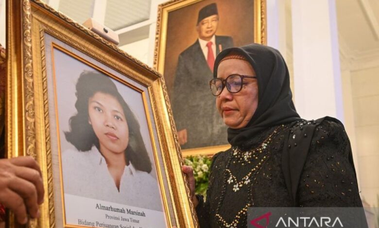 Sosok Marsinah, buruh tangguh yang digunakan ditetapkan sebagai pahlawan