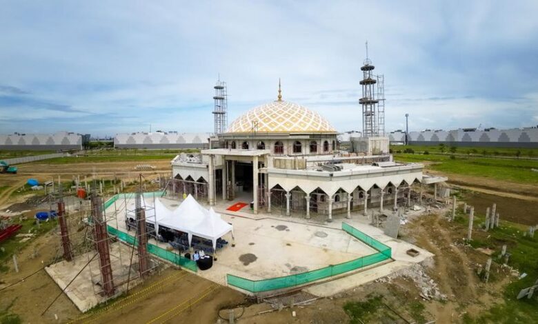 Mantap! Pembangunan Masjid Al-Ikhlas PIK Masuk Tahap Akhir