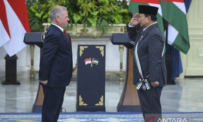 Raja Yordania Abdullah II sambangi Indonesia, berikut profilnya