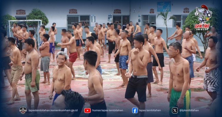 Gerak Serentak Warga Binaan, Senam Awal Hari Jaga Kebugaran