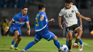Negara Negara Indonesia telan kekalahan 0-1 lawan Filipina di dalam SEA Games 2025
