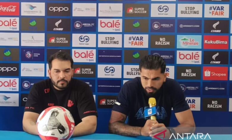 Arema FC siapkan beberapa pemukim strategi redam agresivitas sayap Persita