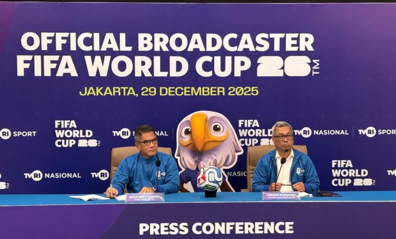 Piala Bumi 2026 akan disiarkan pada TVRI
