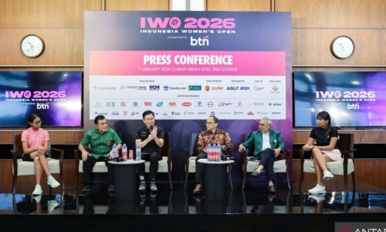 Tanah Air Women’s Open kompetisi golf putri termahal Asia Pasifik