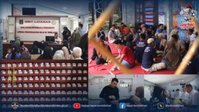 Pelaksanaan Layanan Kunjungan Tatap Muka Warga Binaan Lapas Tembilahan   