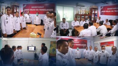 Lapas Tembilahan Ikuti Refleksi Akhir Tahun Kementerian Imigrasi Pemasyarakatan   