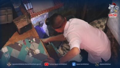 Rangkaian Siaga Nataru, Lapas Tembilahan Laksanakan Razia Kamar Hunian   