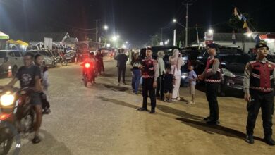 Polres Mesuji Gelar Patroli Skala Besar, Amankan Waktu petang Tahun Baru 2026