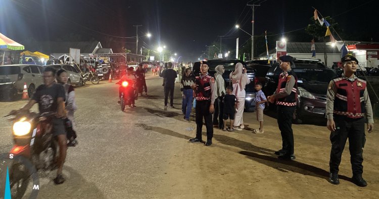 Polres Mesuji Gelar Patroli Skala Besar, Amankan Waktu petang Tahun Baru 2026