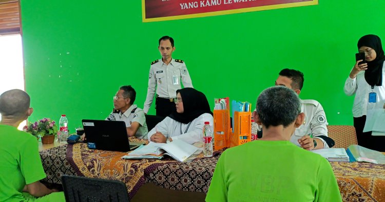 Percepat Pelayanan Pemasyarakatan, Bapas Nusakambangan Terjunkan PK pada Serbu Litmas