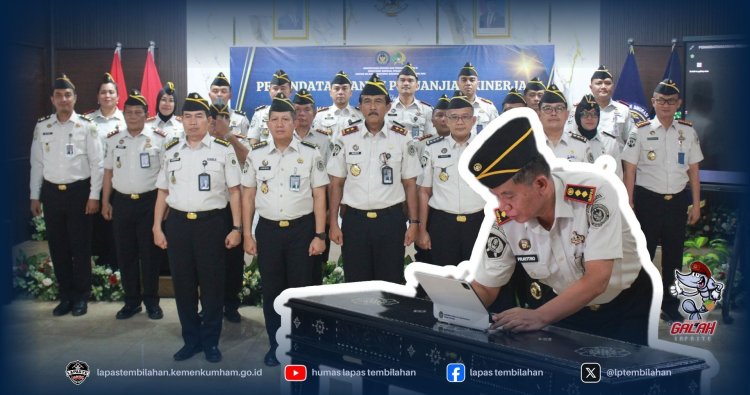 Perkuat Akuntabilitas Kinerja, Kalapas Tembilahan Tandatangani Perjanjian Performa