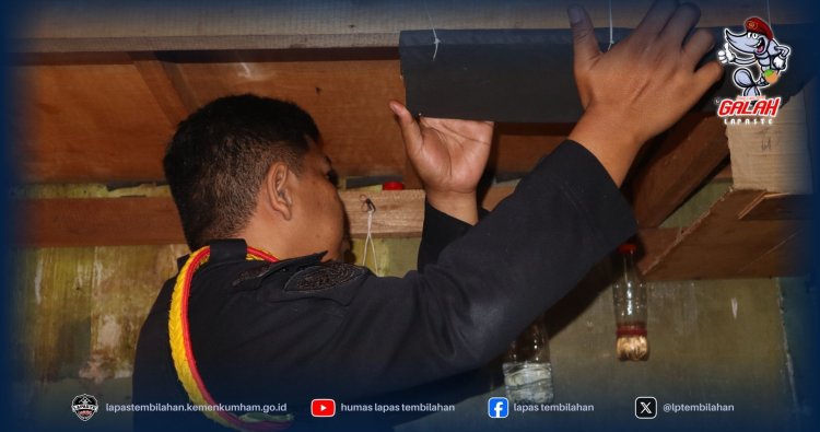 Razia Rutin Kamar Hunian, Lapas Tembilahan Deteksi Dini Gangguan Security lalu juga Ketertiban   