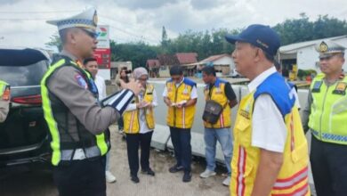 Kasat Lantas Cek Kesiapan Pos Jelang Operasi Ketupat